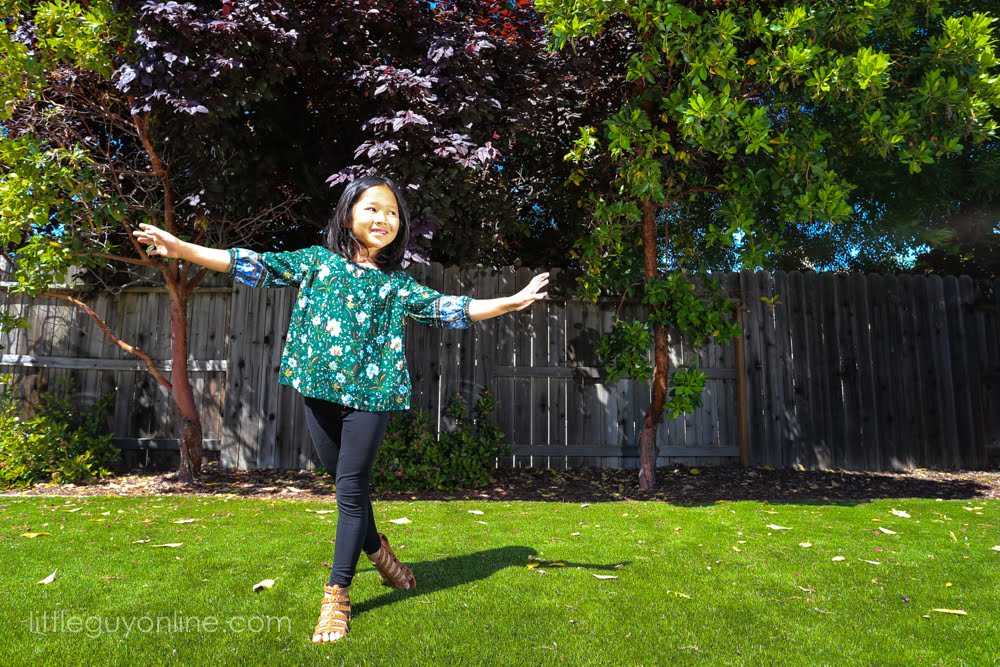 Playing in the Backyard