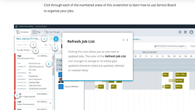 ServiceMax – Interface Tour
